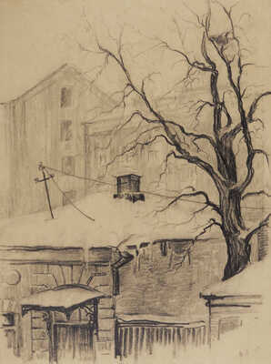 Лазаревская Валентина Николаевна. Крыши под снегом